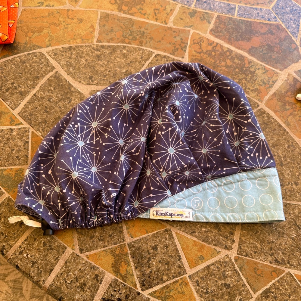 KimKaps scrub hat style 2, toogle button